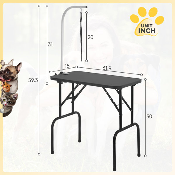 Dog grooming table outlet argos